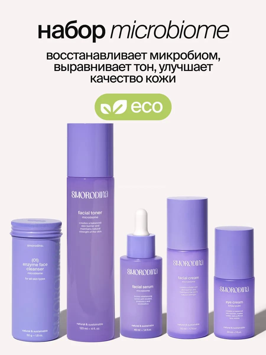 Косметический набор микробиом
