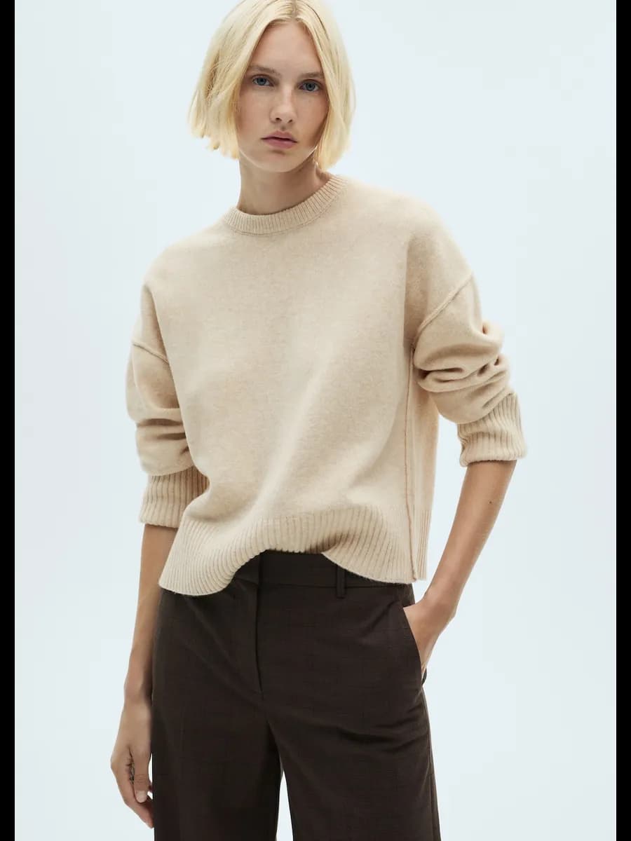 Джемпер с отворотами на рукавах "MARIAM"