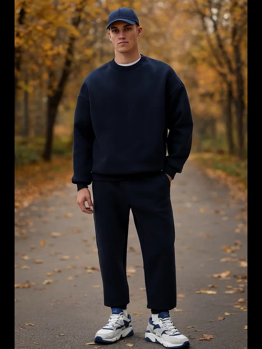 Костюм базовый теплый с начесом