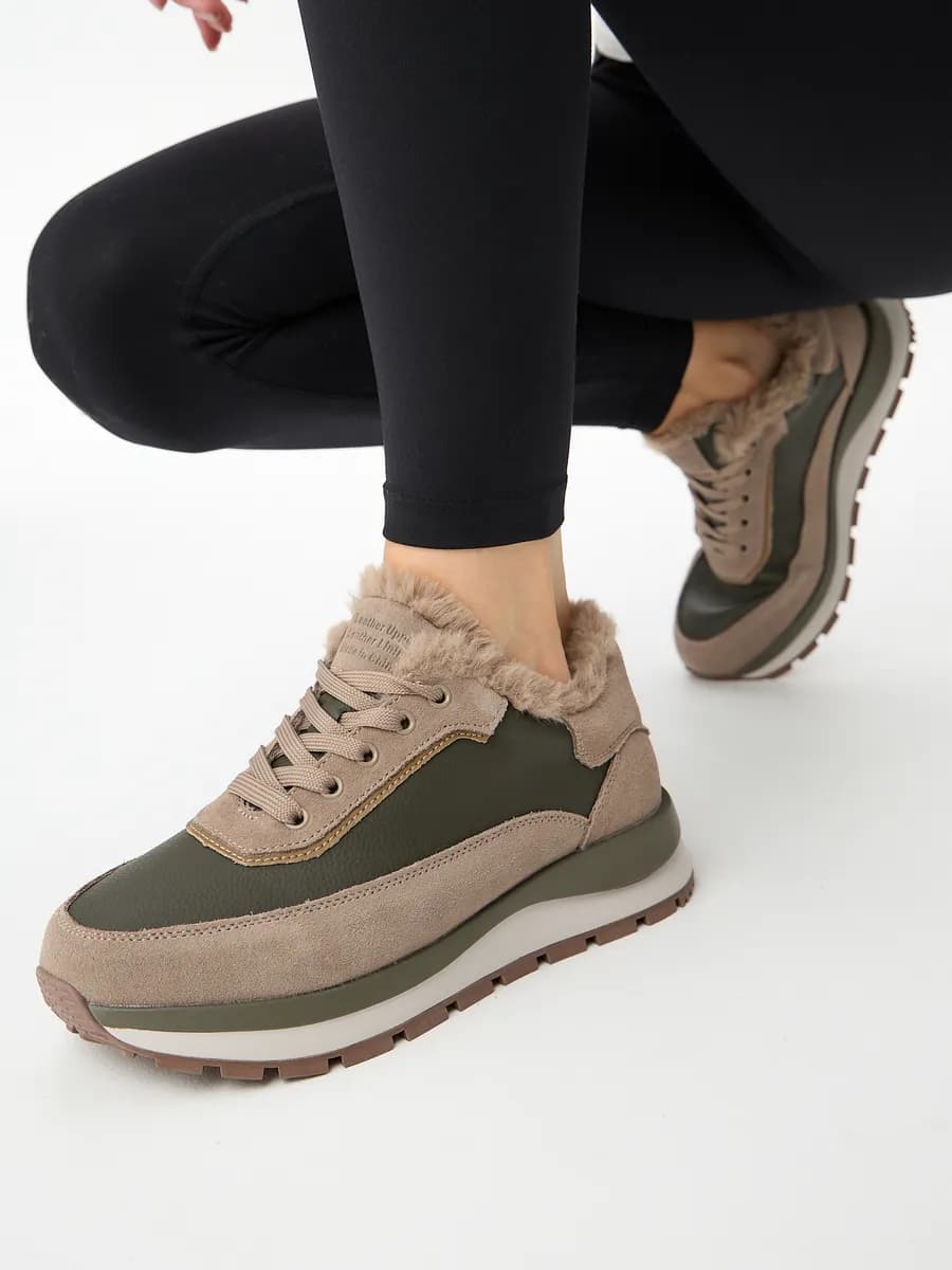 Кроссовки зимние с мехом