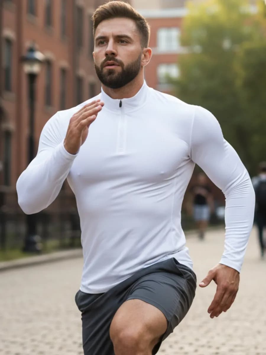 Рашгард кофта спортивная с длинными рукавами - фото 1