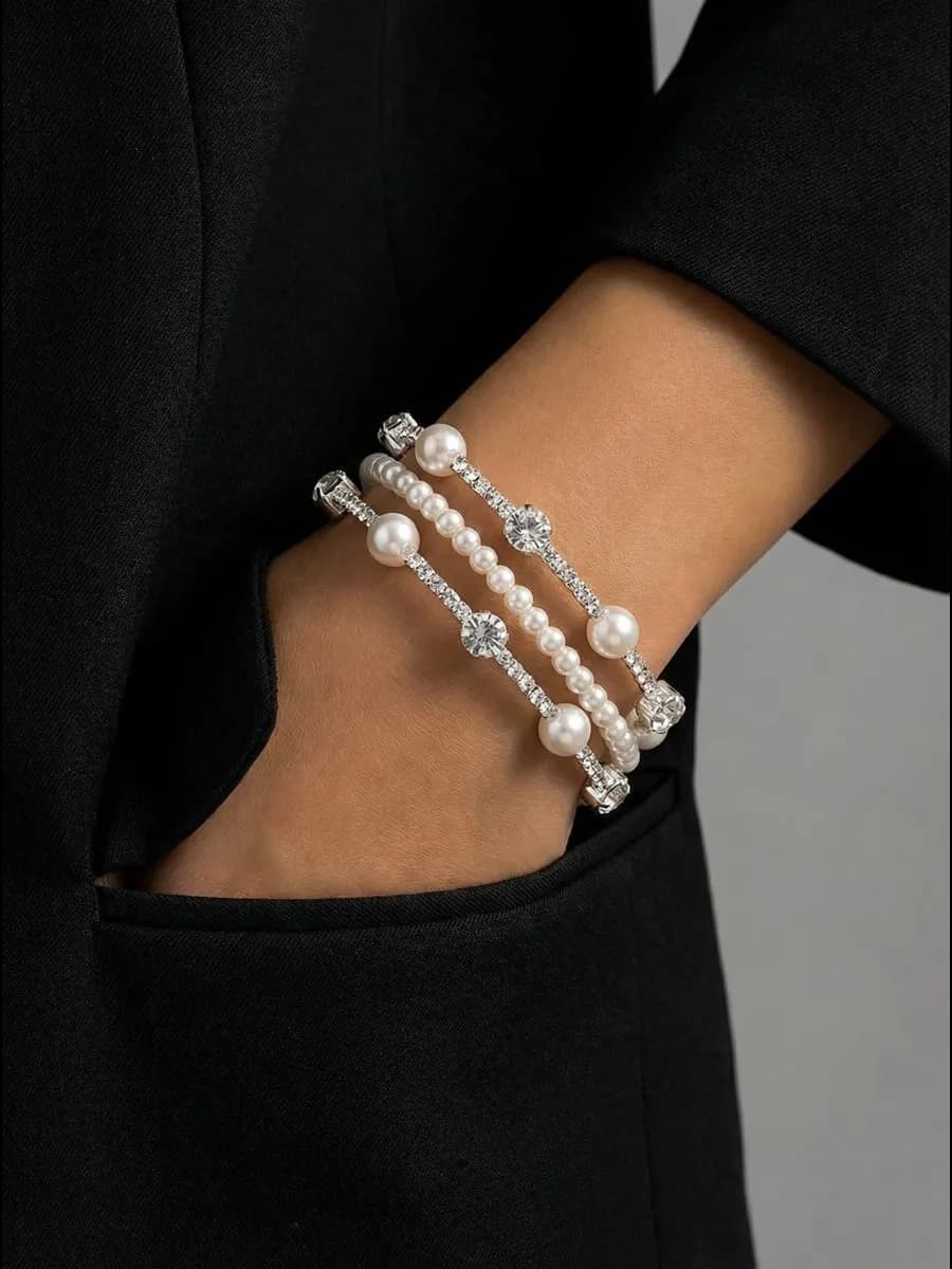 Браслет на руку бижутерия