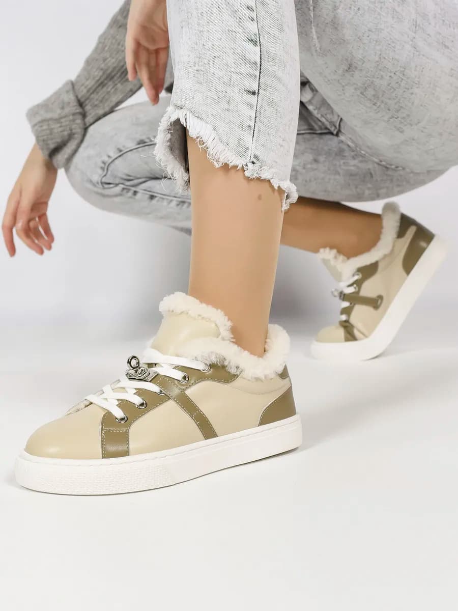 Кеды зимние натуральная кожа