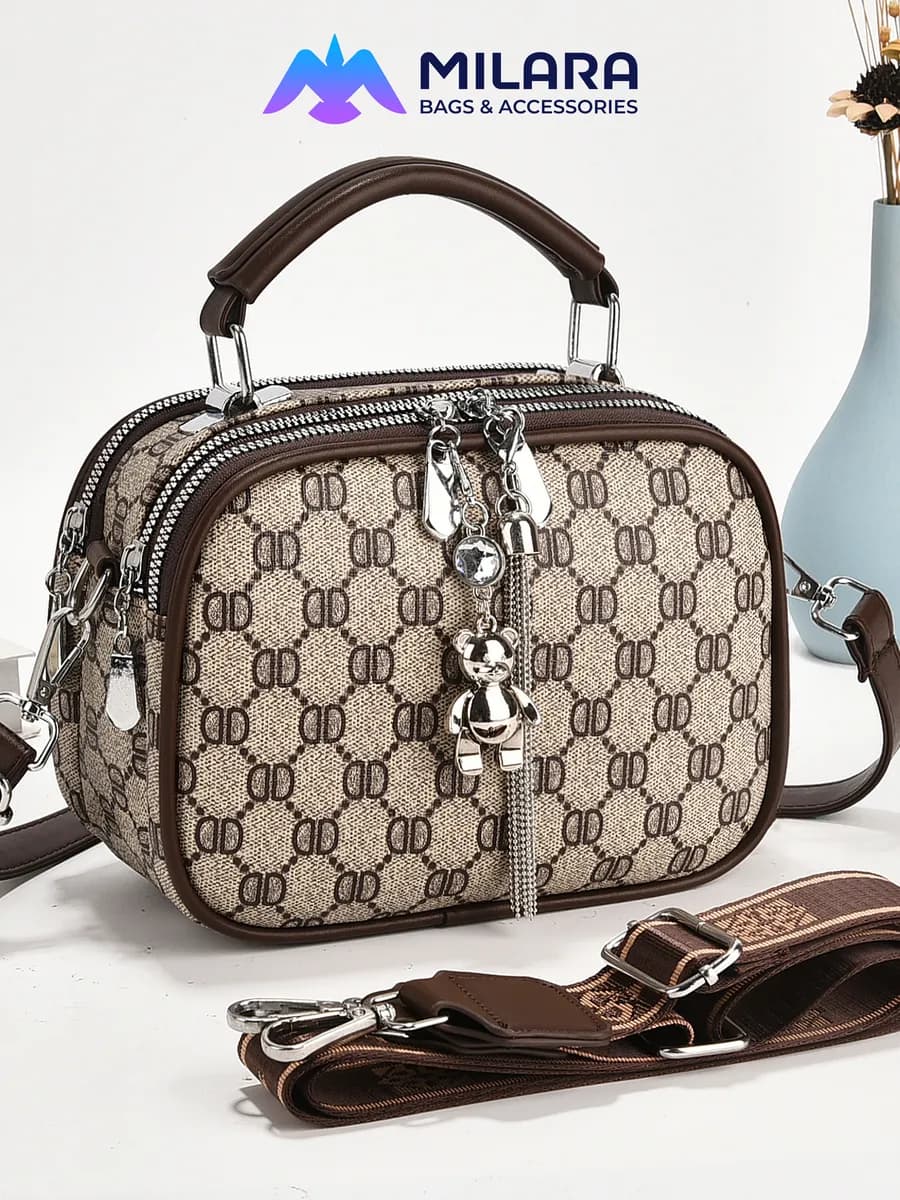 Сумка кросс-боди через плечо маленькая