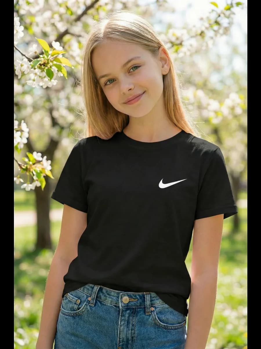 футболка подростковая с принтом для детей