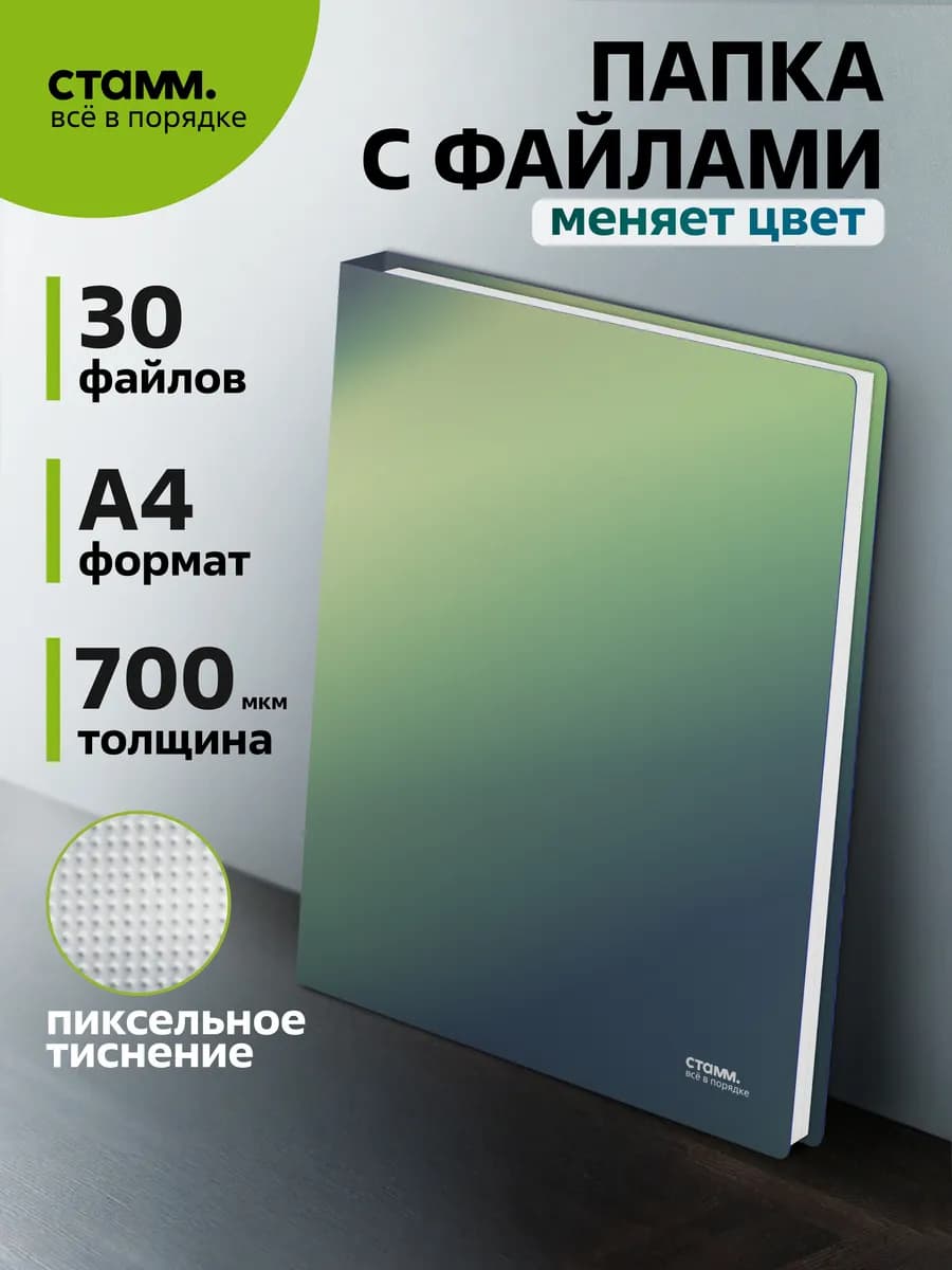 Папка а4 с файлами - фото 1