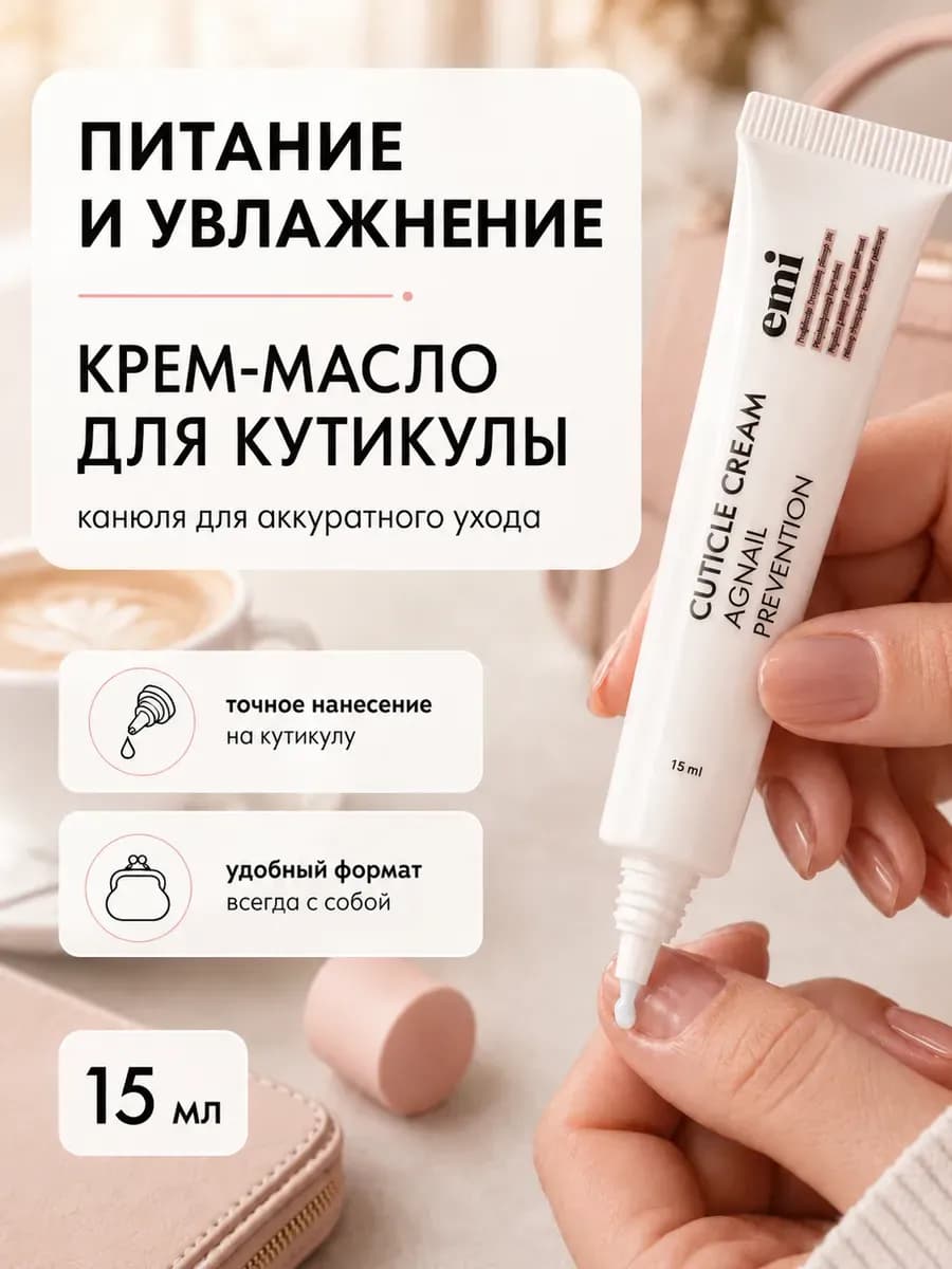 Крем масло для кутикулы против заусенцев