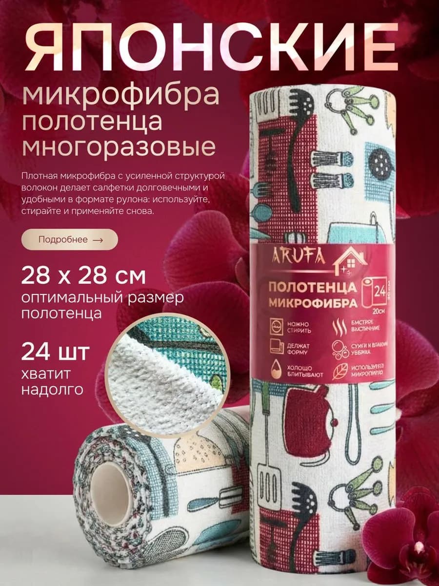 Салфетки из микрофибры