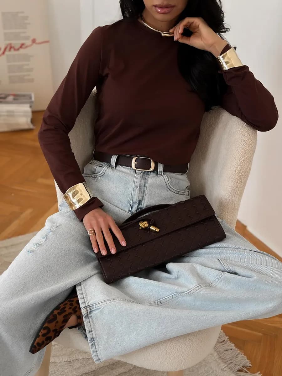 Лонгслив базовый хлопковый