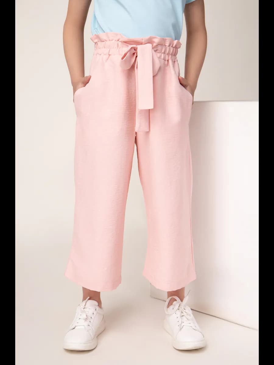 Брюки кюлоты укороченные