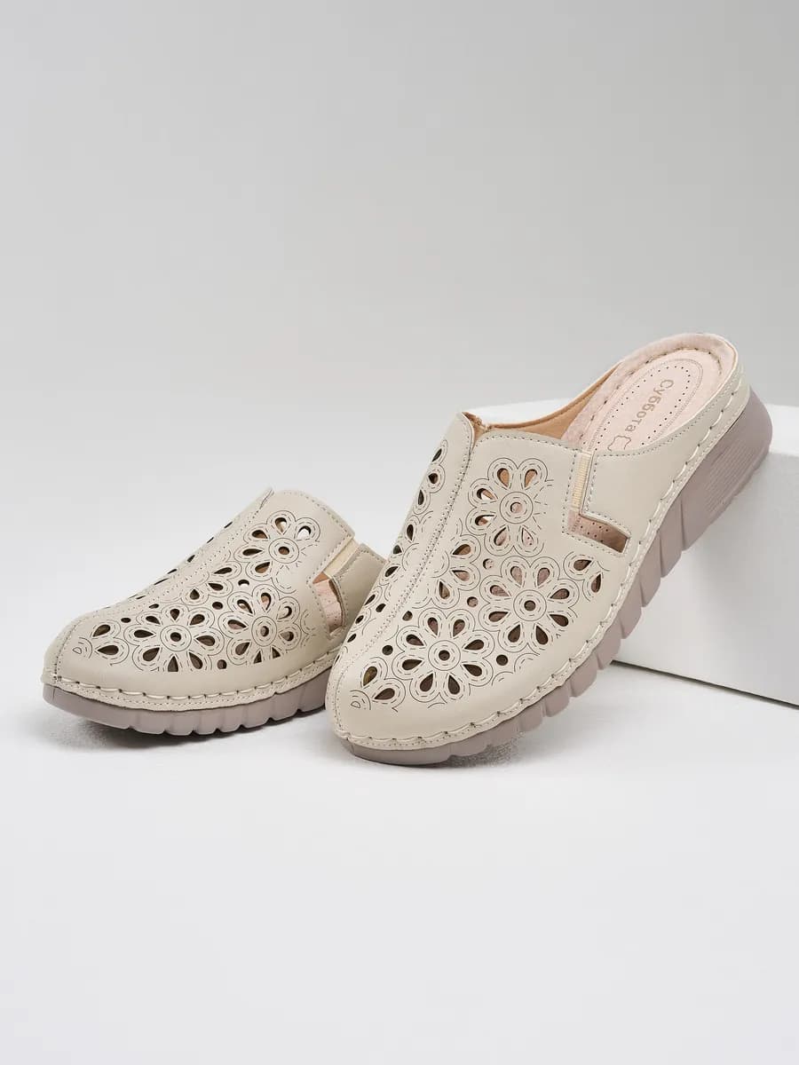 Сабо с закрытым носом