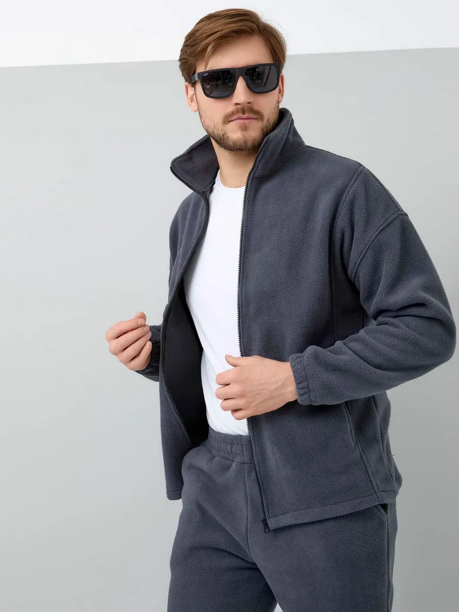 Флисовый спортивный костюм