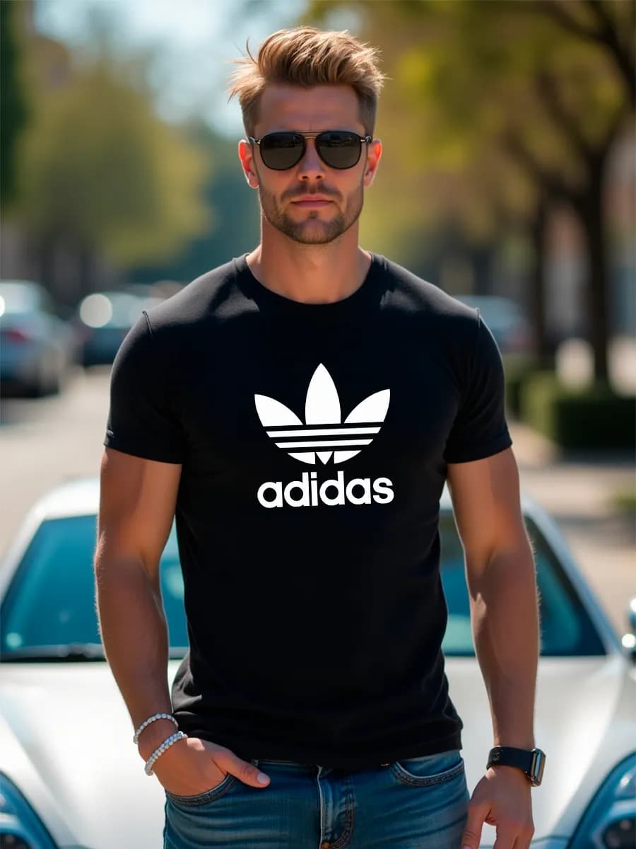 Футболка с принтом