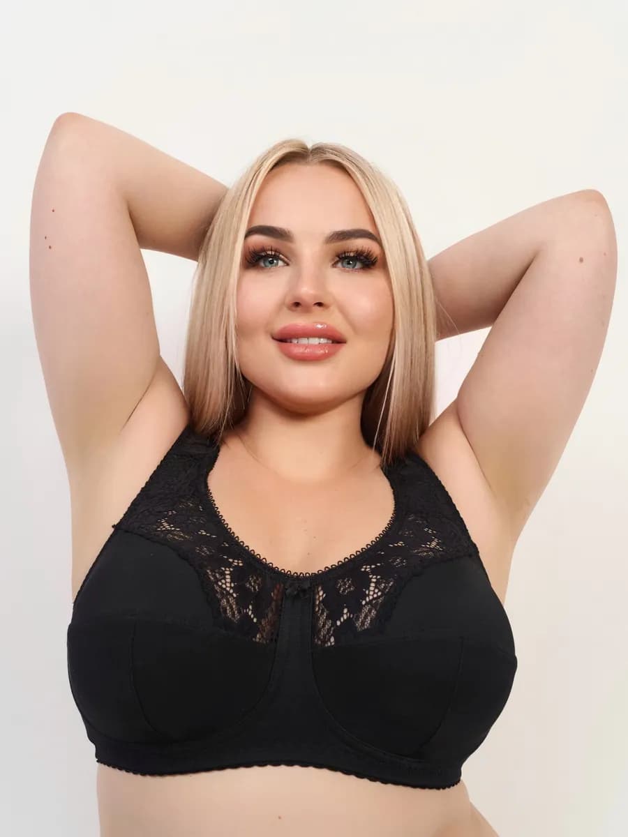 Бюстгальтер без косточек больших размеров для полных