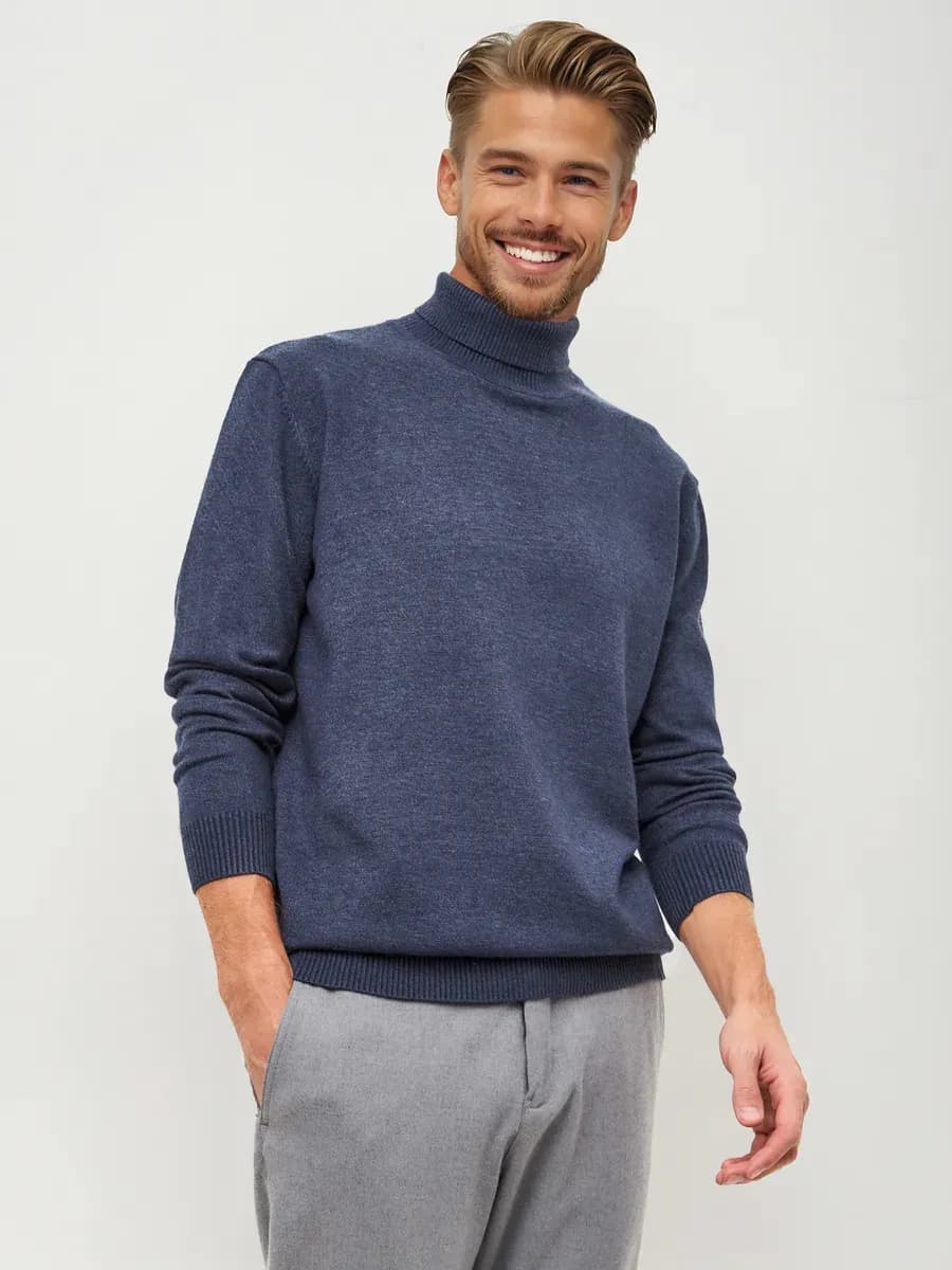 Водолазка с горлом теплая шерсть