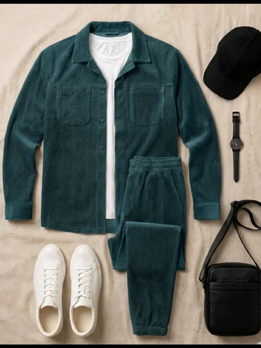 Вельветовый костюм двойка