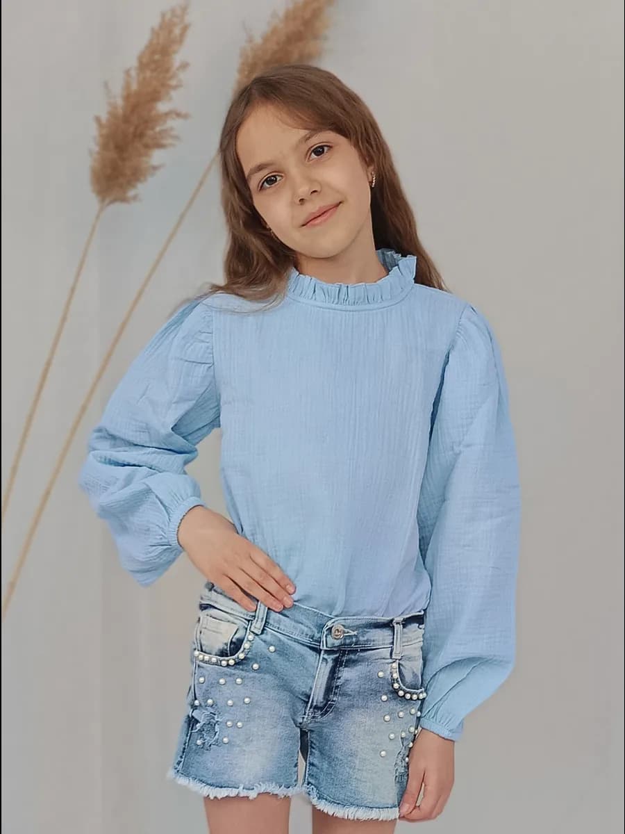 Блузка детская муслиновая