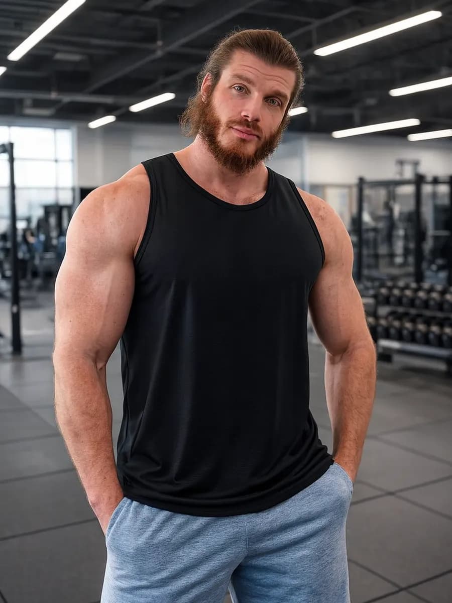 Майка хлопковая большого размера