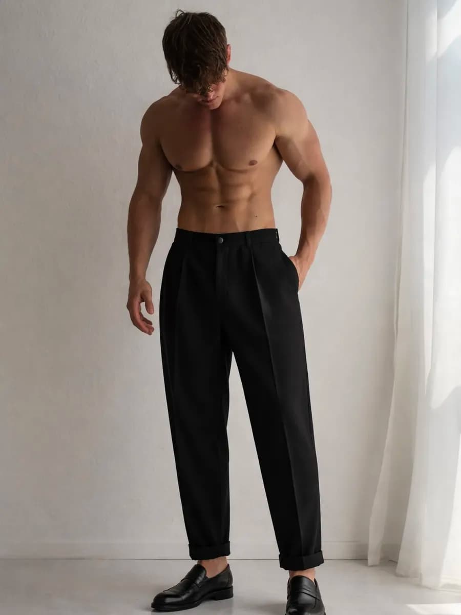 Брюки классические бананы BAND оверсайз