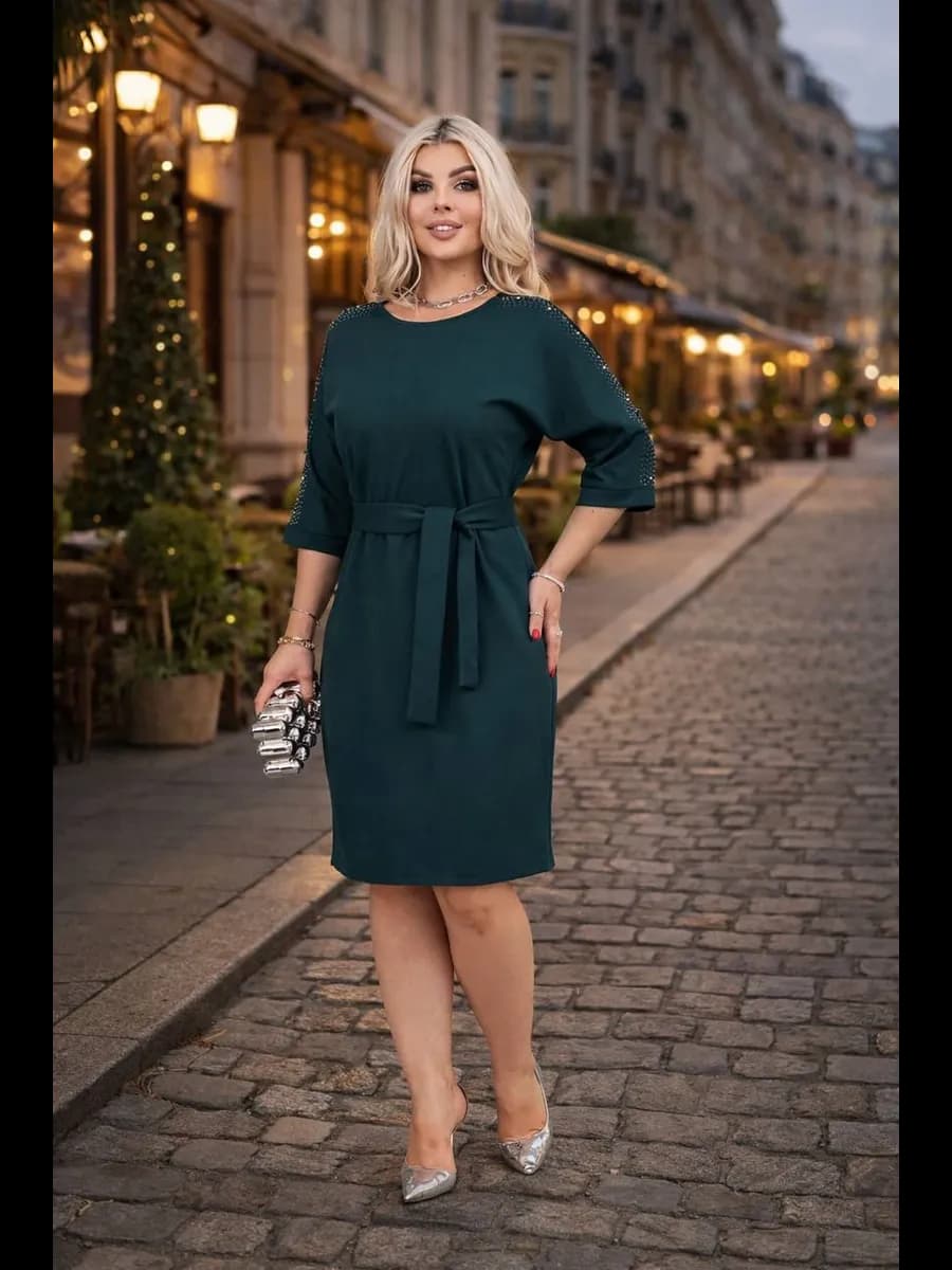 Платье вечернее трикотаж