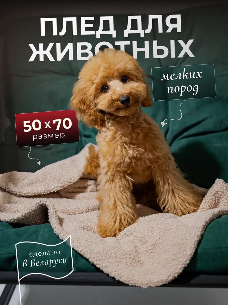 Плед для животных 50*70