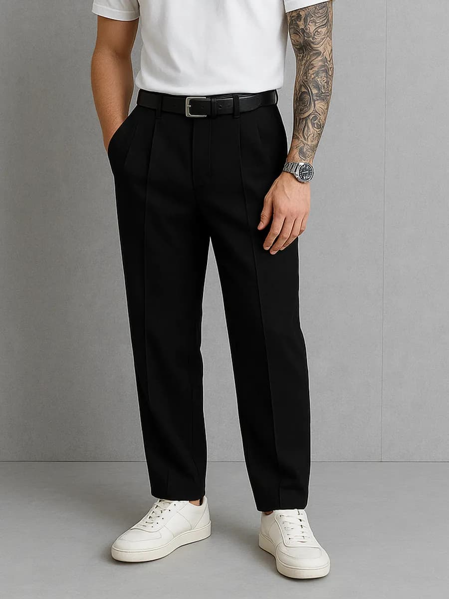 Брюки бананы классические со стрелками