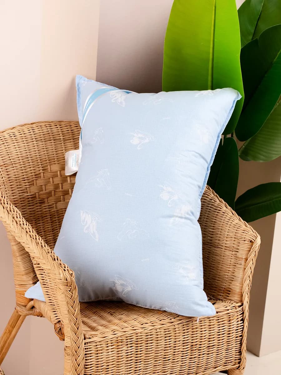 Подушка 50х70 Лебяжий пух - 1шт