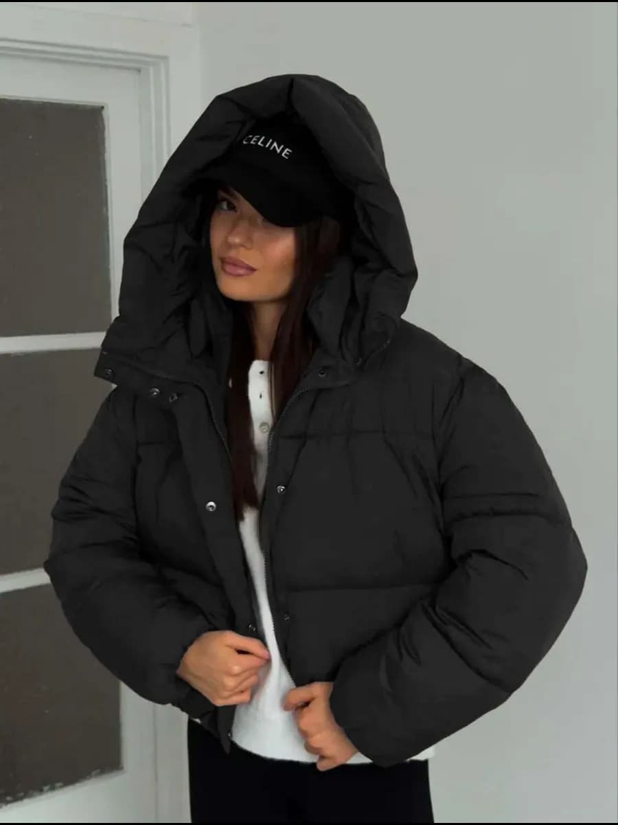 Куртка Осень зима с капюшоном