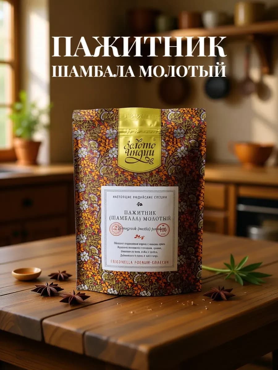 Пажитник Шамбала молотый 100 гр Индия