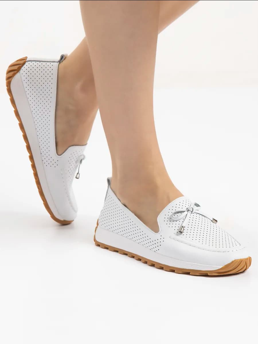 Мокасины женские летние