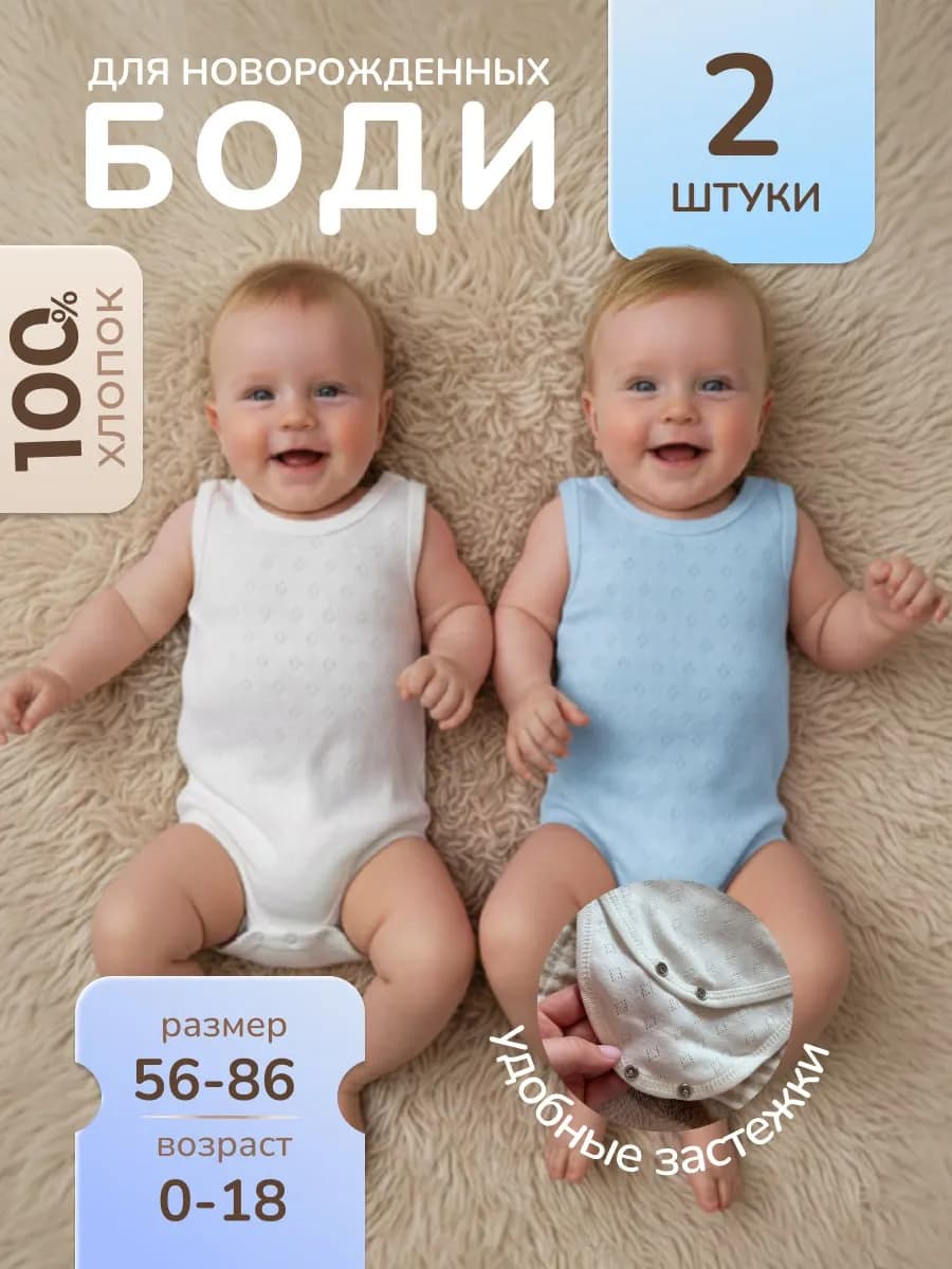 Боди для новорожденных
