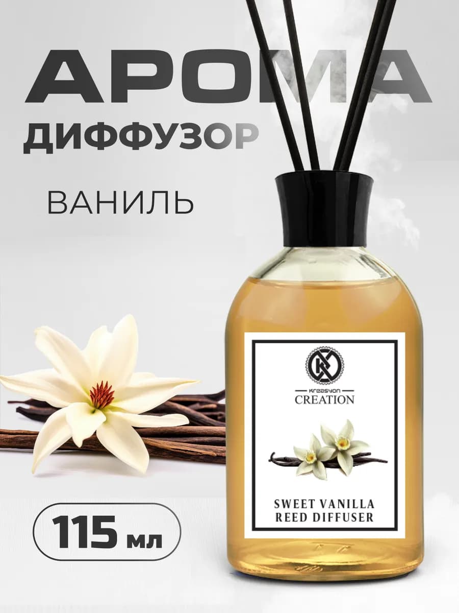 Парфюмерия для дома с ароматом Ванили