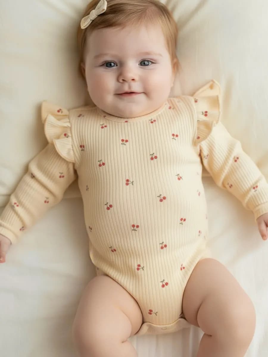 Боди нарядный ясельный