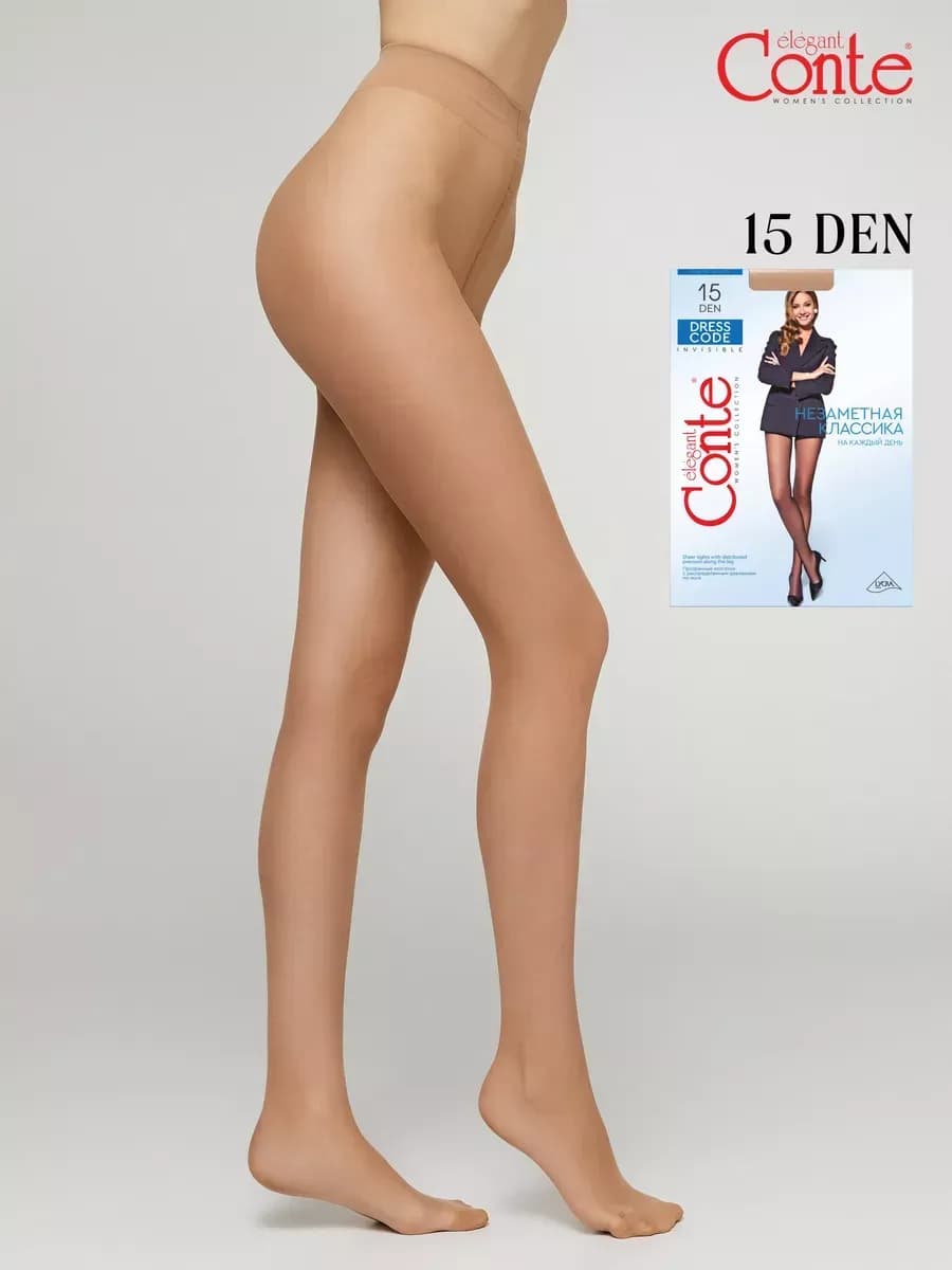 Колготки DressCode 15 ден капроновые