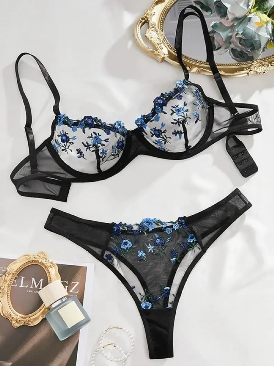 нижнее белье комплект кружевное с косточками