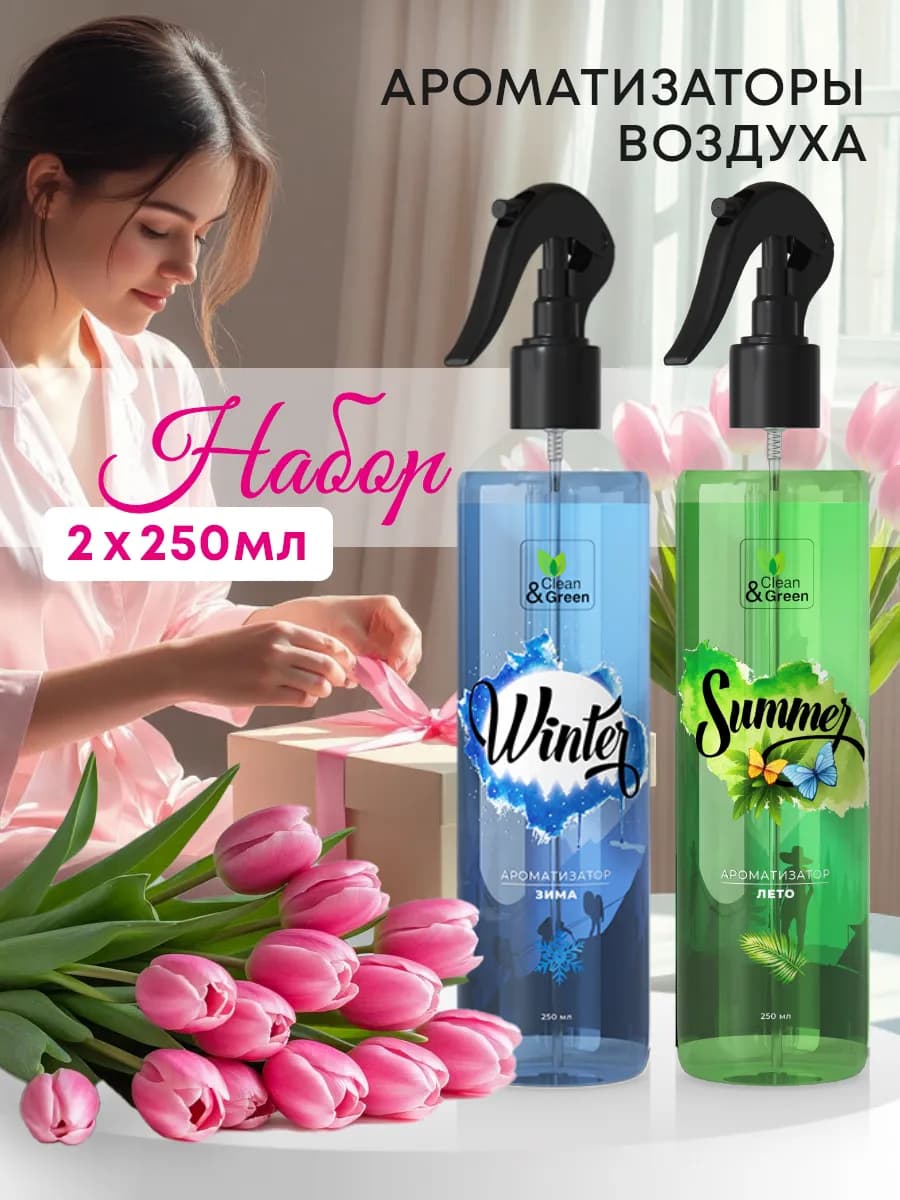 Набор освежителей воздуха 250 мл. 2 шт - фото 1