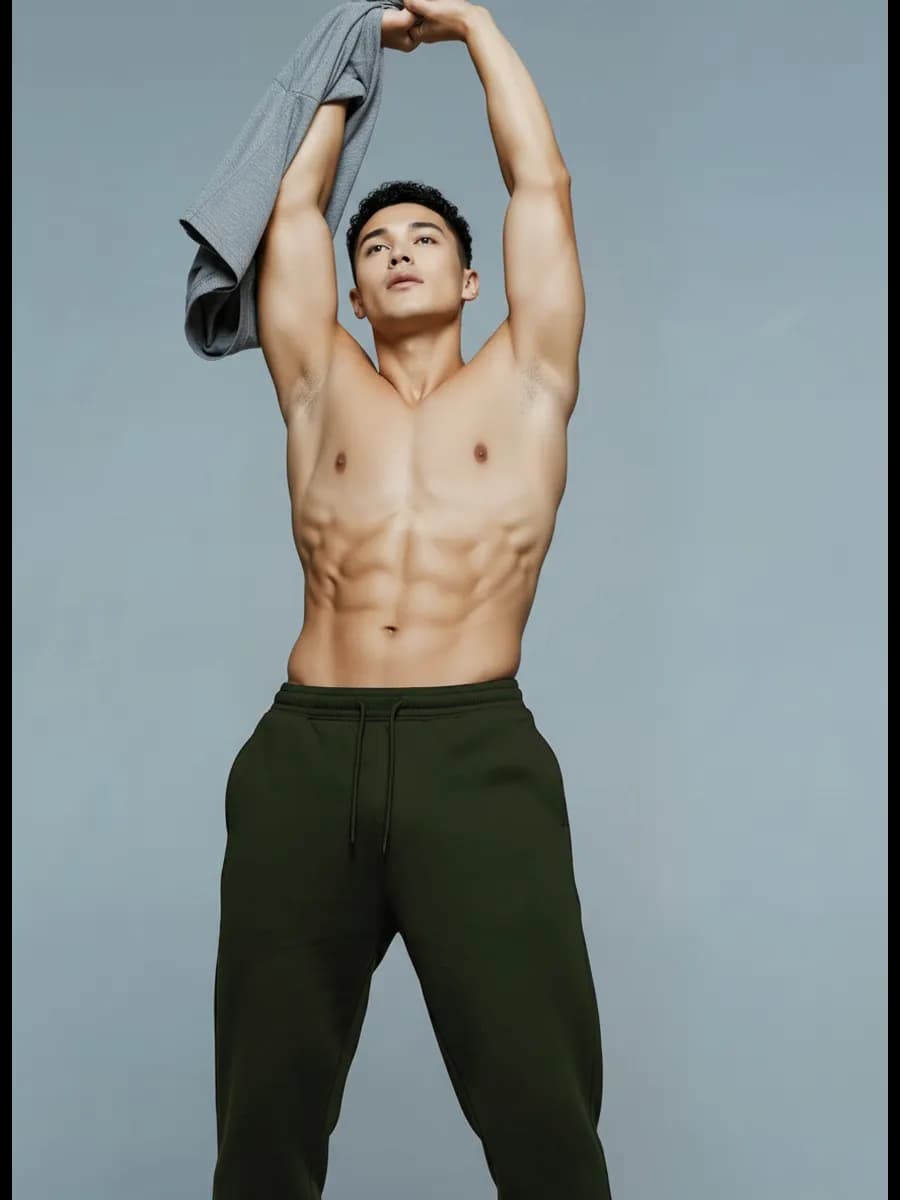 Штаны спортивные y2k джоггеры без начеса - фото 1