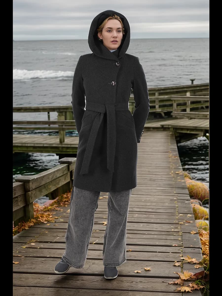 Пальто классическое демисезонное - фото 1