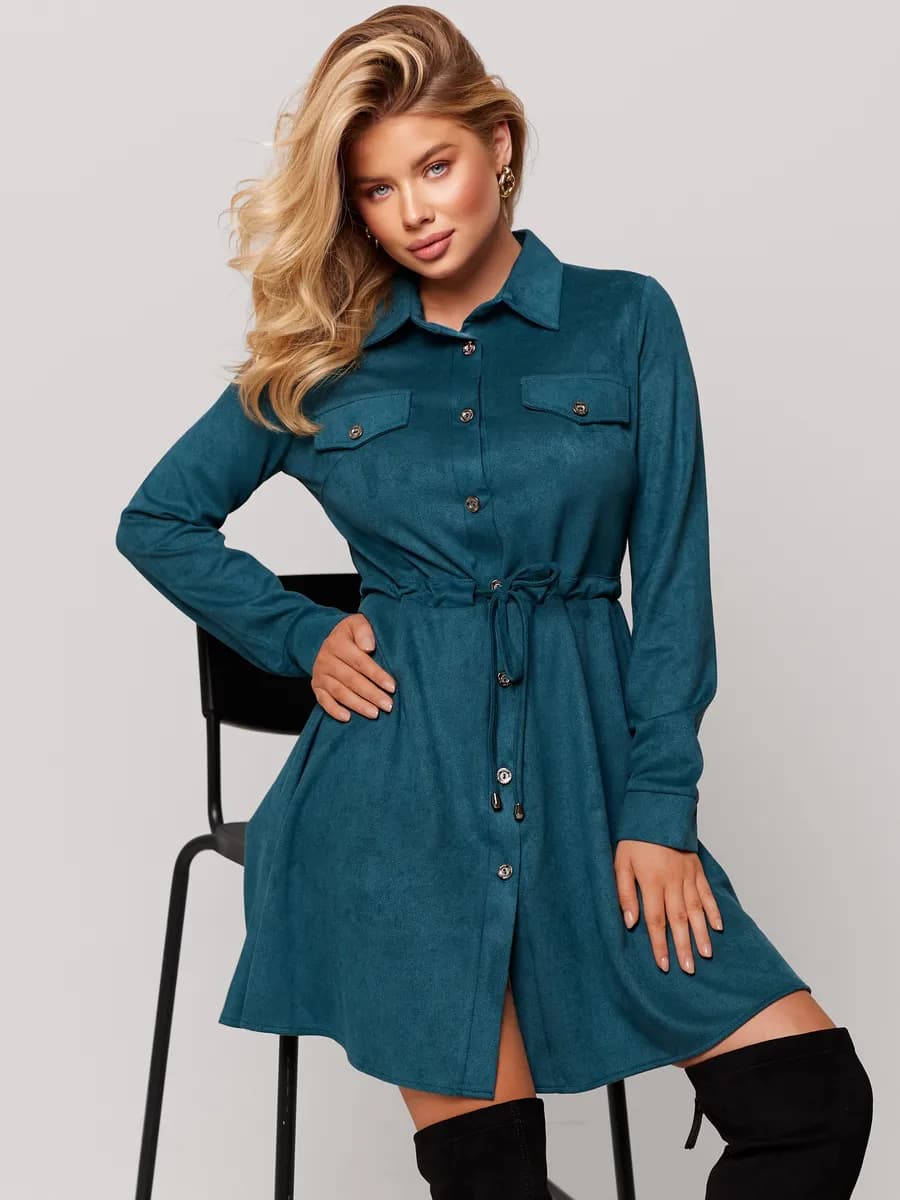 платье больших размеров праздничное офисное - фото 1