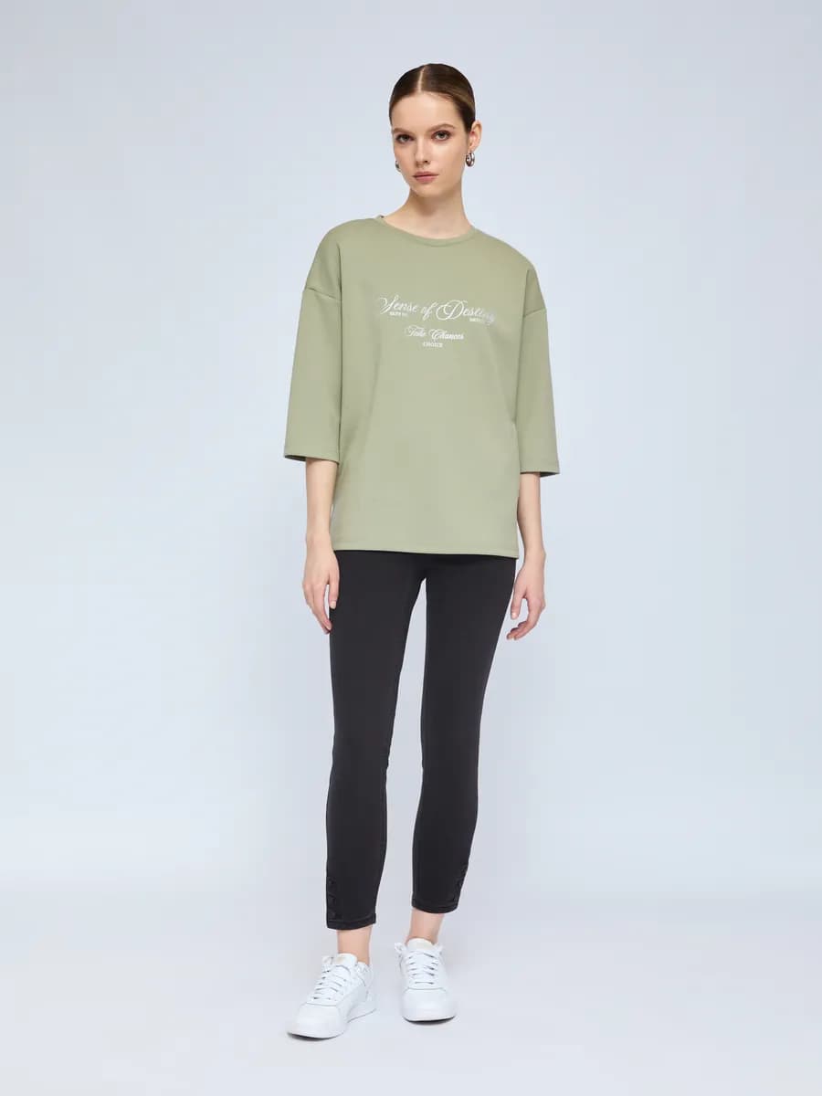 Женские джинсы Skinny средней посадки