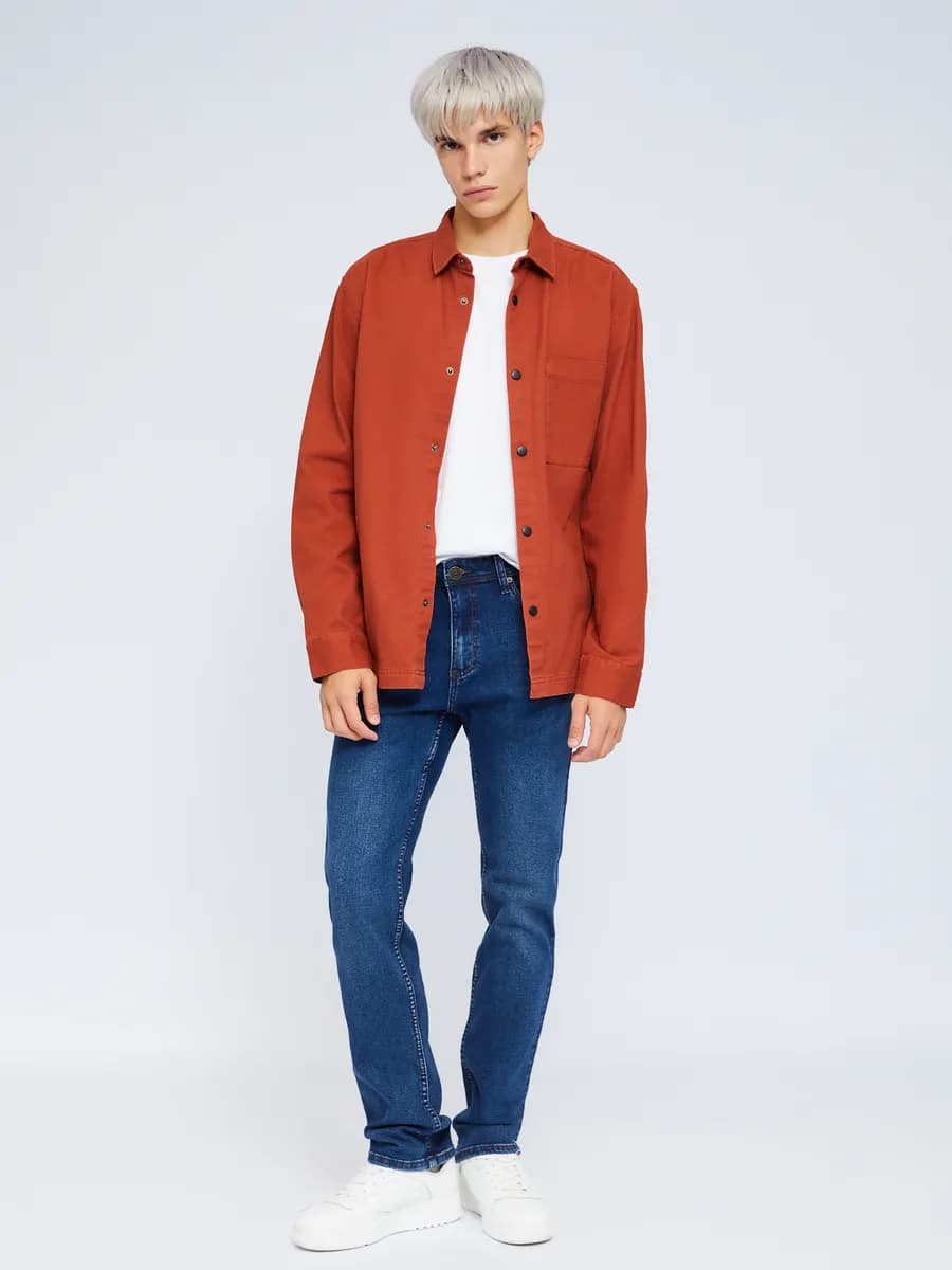 Мужские джинсы фасона Slim