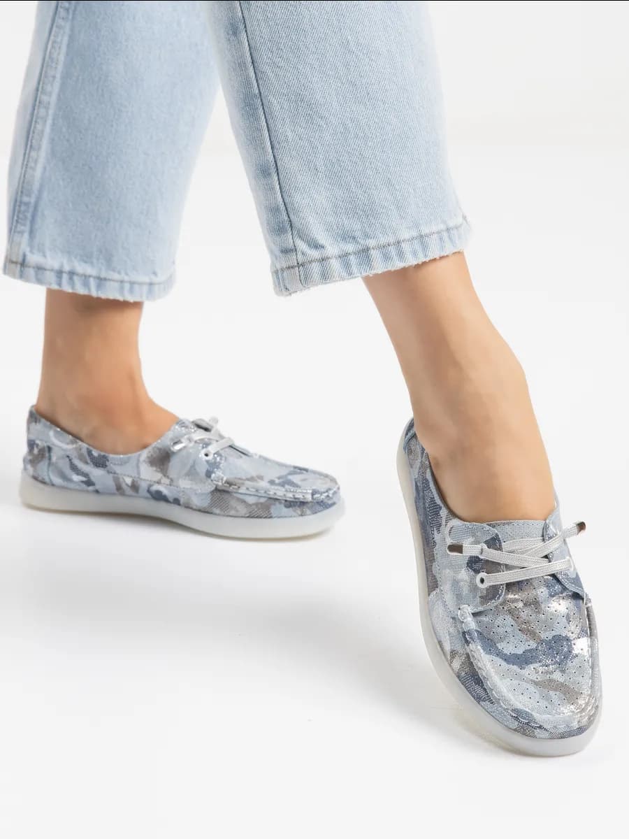 Мокасины женские летние