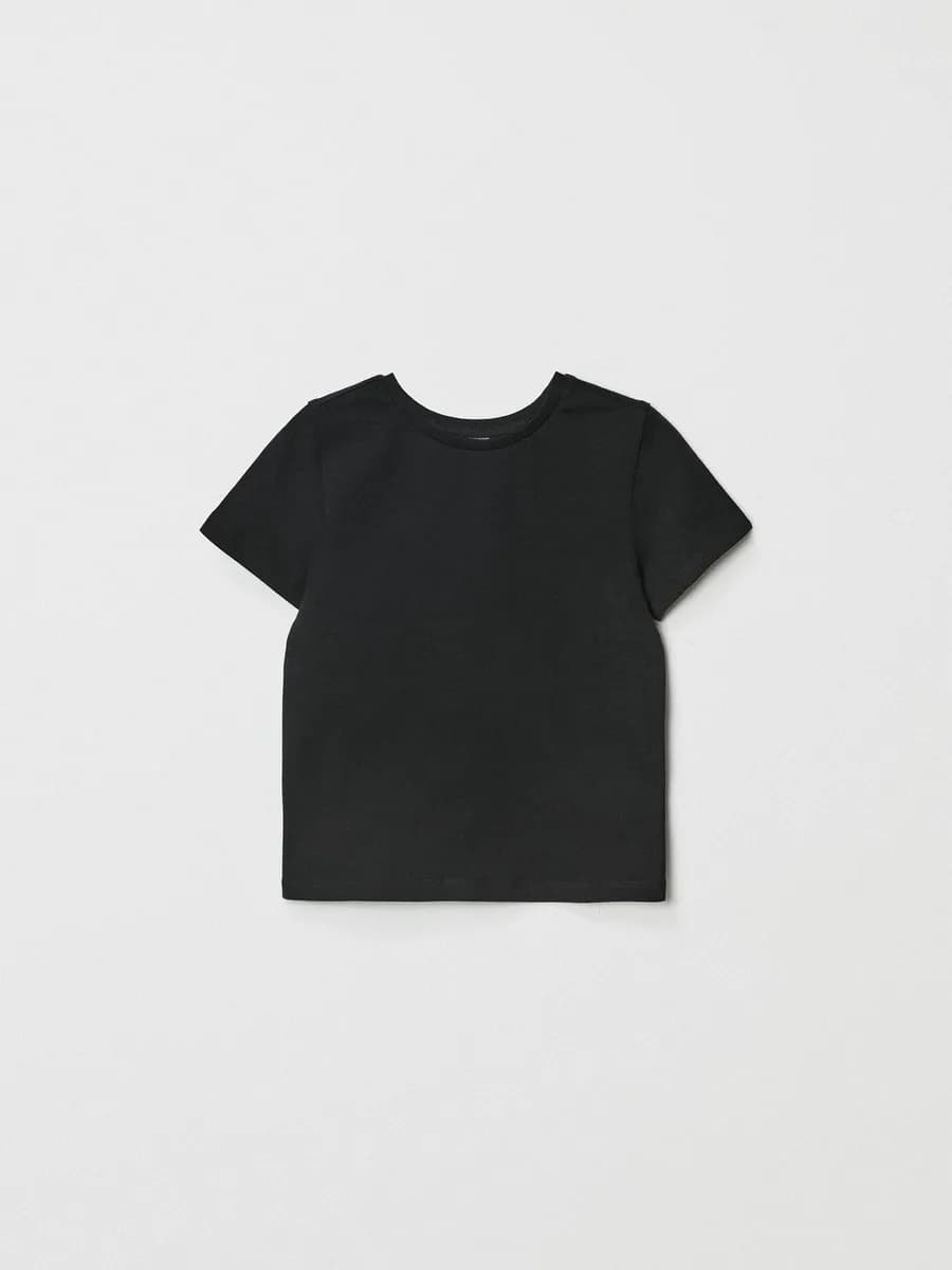 Футболка базовая хлопковая детская - фото 1