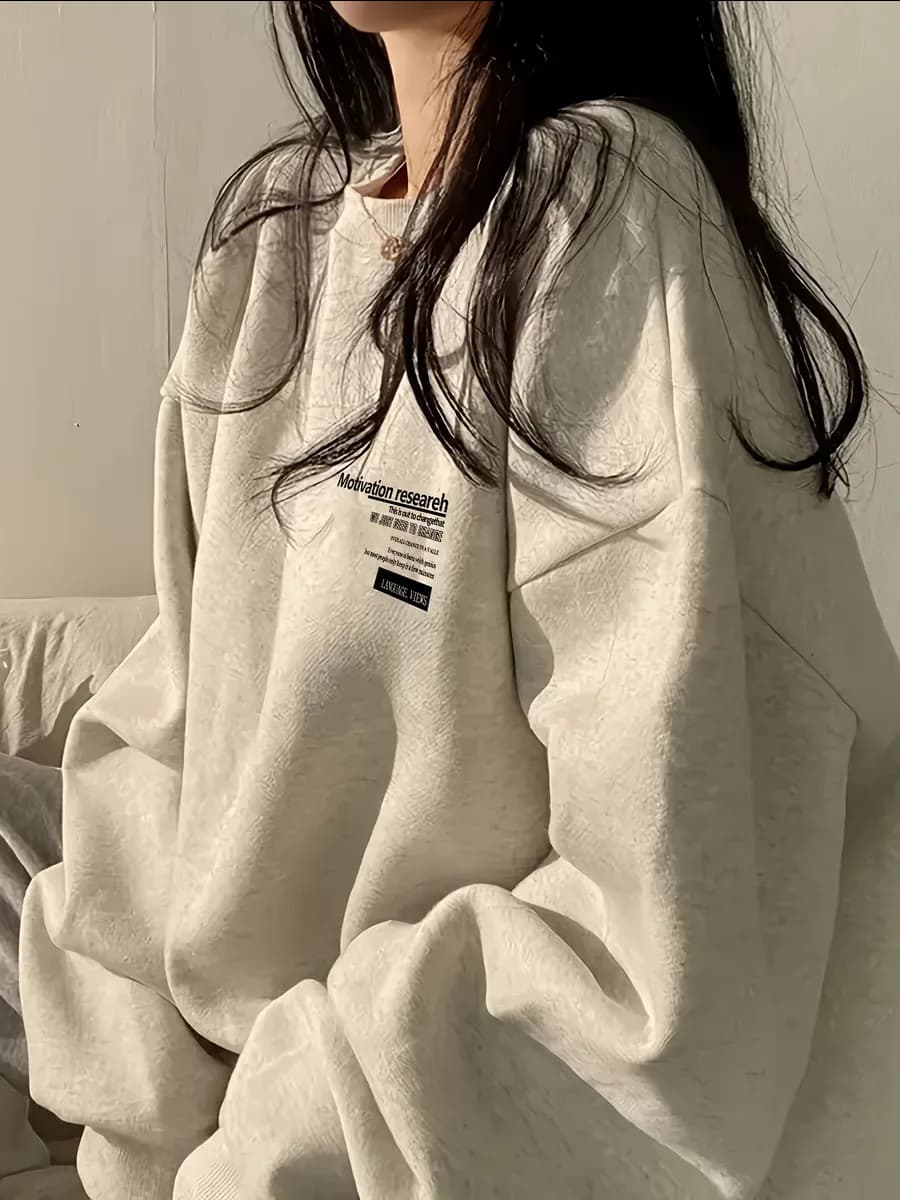 Свитшот оверсайз y2k