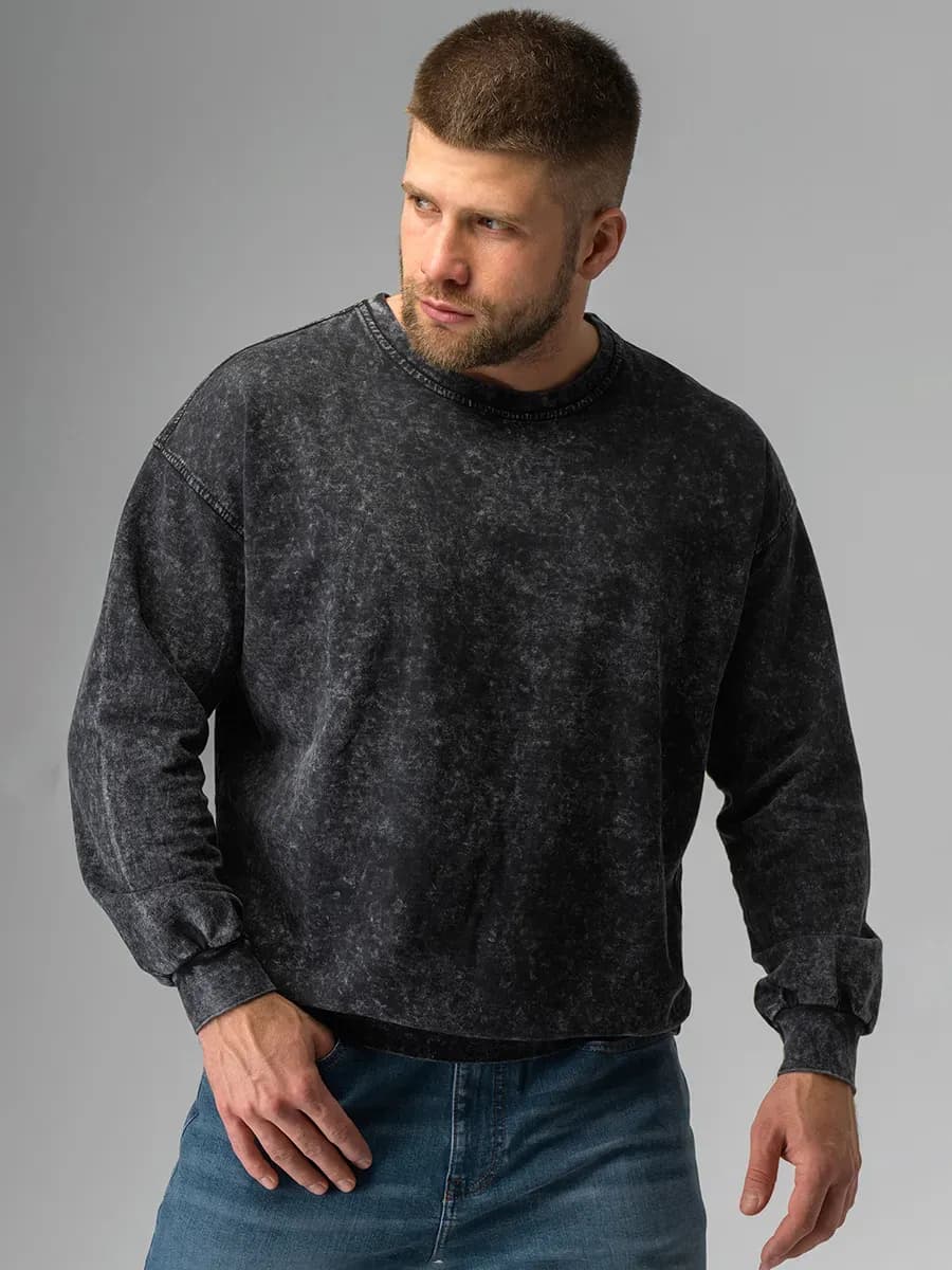 Толстовка спортивная джемпер хлопковый