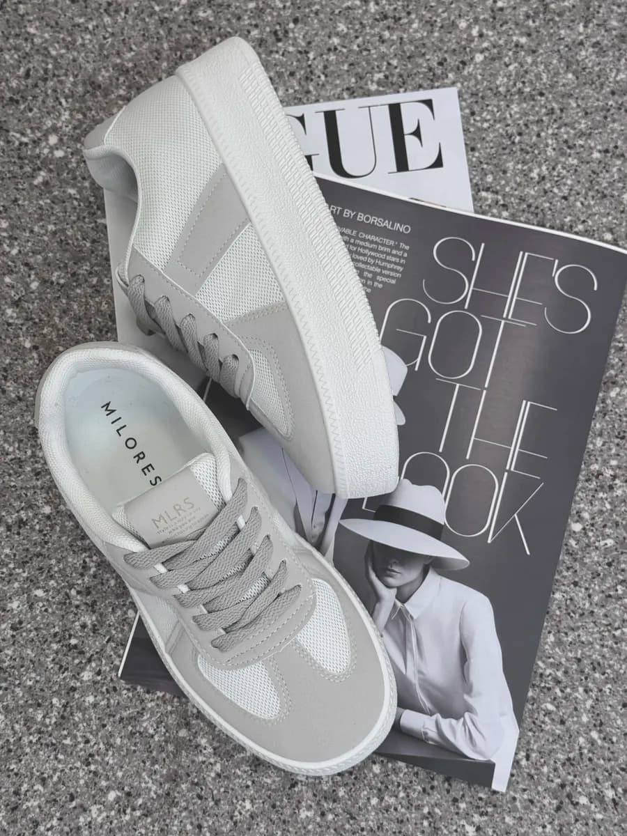 Кеды белые на платформе - фото 1