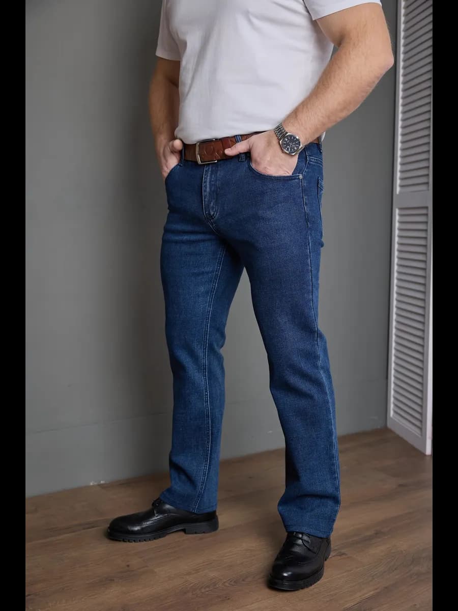 Джинсы прямые классические