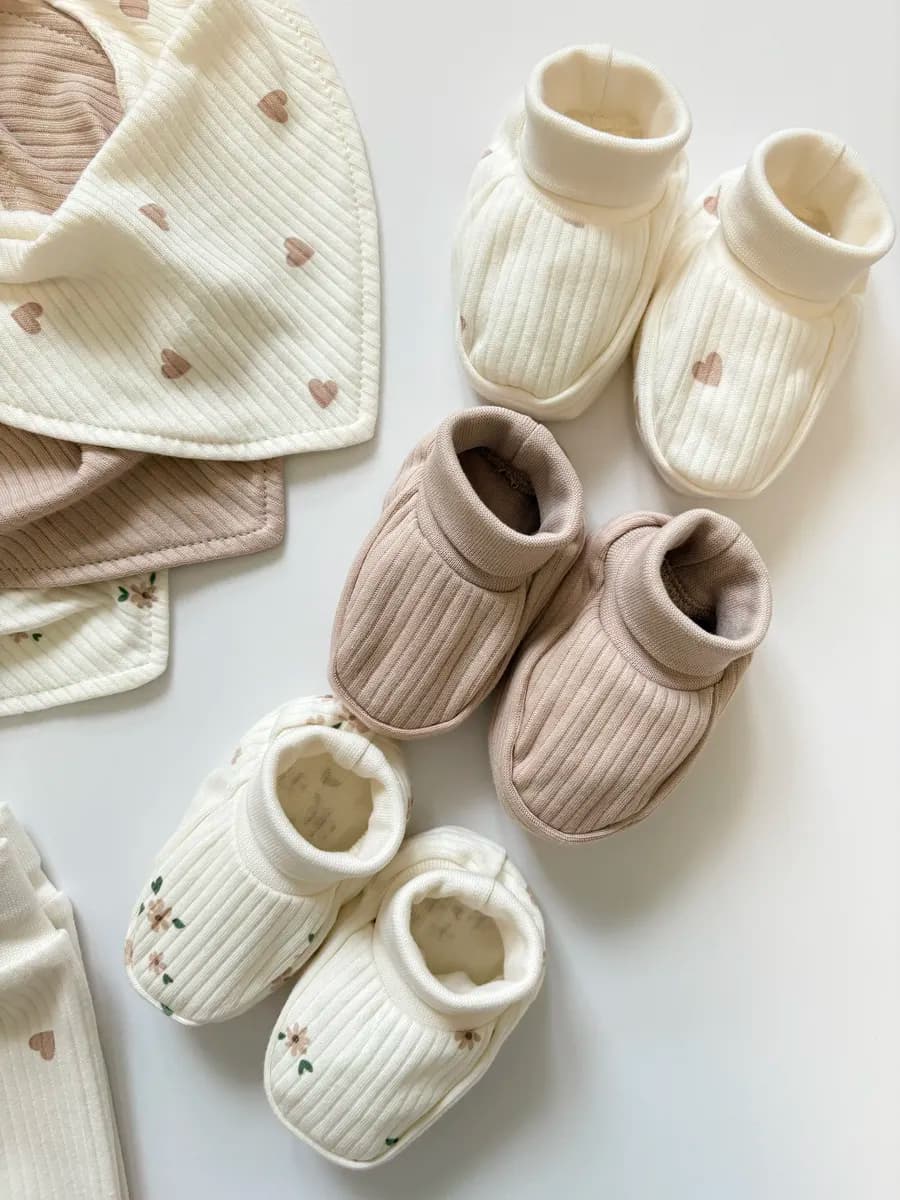 Пинетки для новорожденных комплект 3 шт