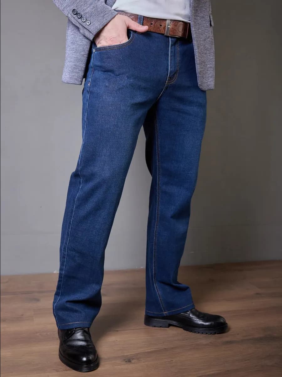 Джинсы прямые классические