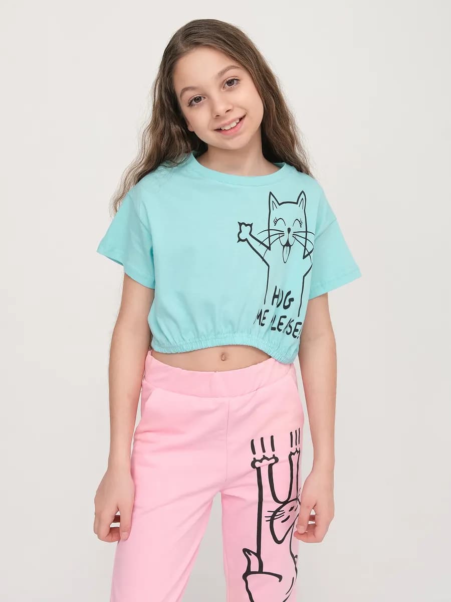 детская футболка топ